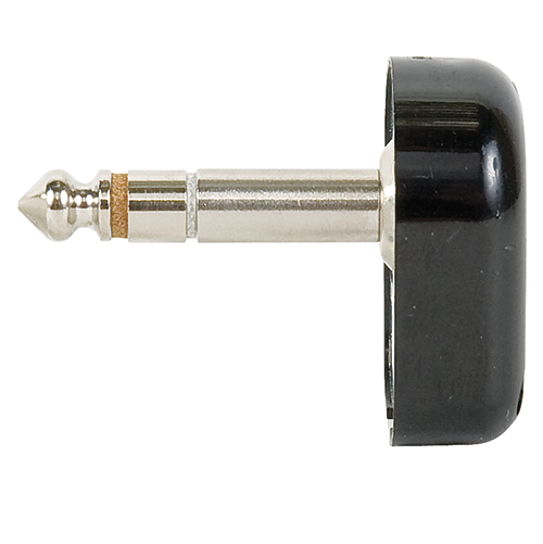 .206-inch Right Angle Commericial Plug | Screw Terminals, 3-connector, Black